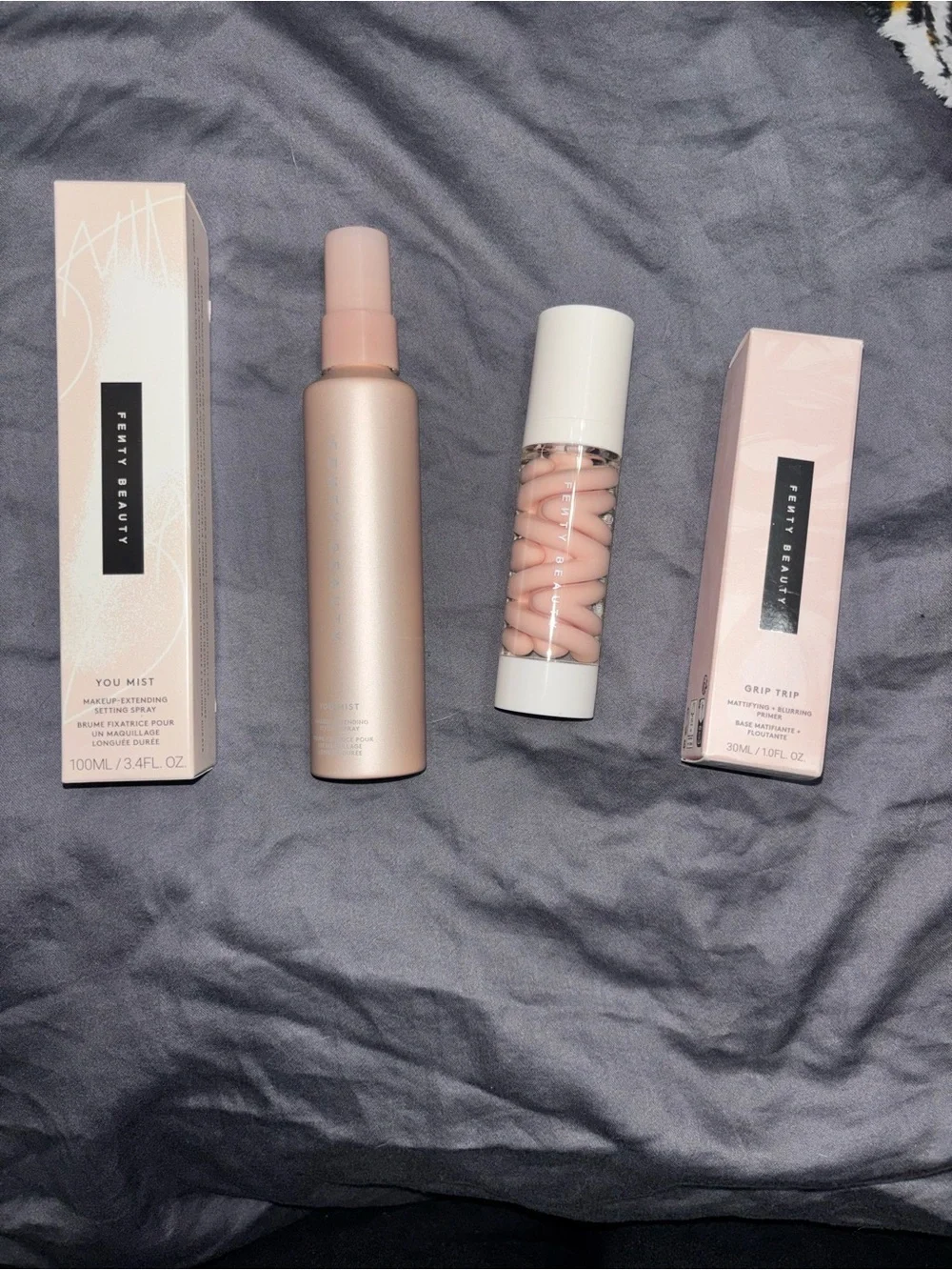 NWT / NIB FENTY Beauty You Mist Setting Spray & Grip Trip Primer